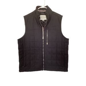 Orvis Classic Collection Men's‎ Full Zip Quilted Vest Outdoor Black Size Large